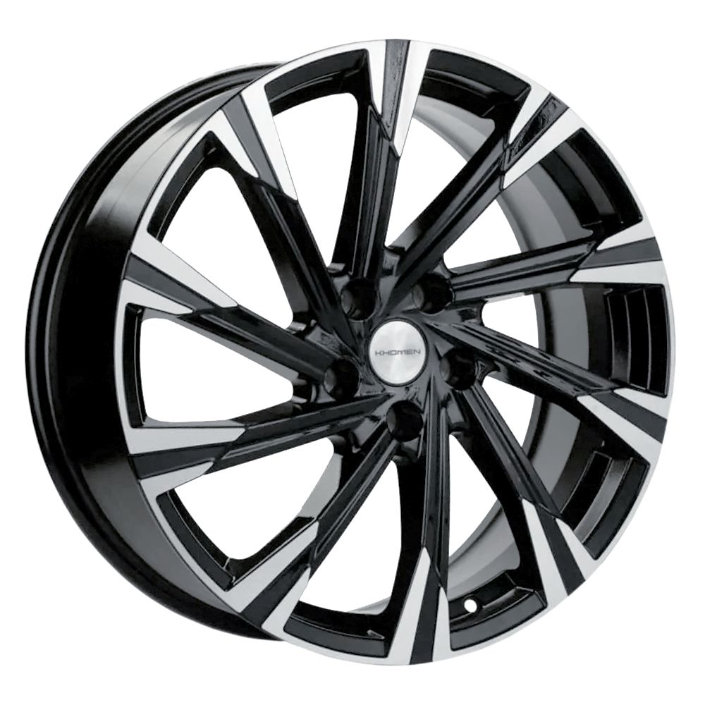 Диск литой 7,5*19 5*114,3 ET45 67,1 Khomen Wheels KHW1901 BLF