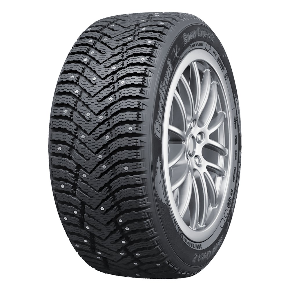 Шина 235/60R18 Cordiant Snow Cross 2 107T шип