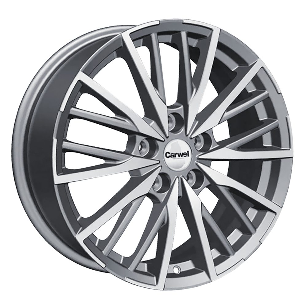 Диск литой 7,0*17 5*108 ET33 60,1 Carwel Агма 1719 (Chery Tiggo 4/7 Pro/ Exeed LX/ OmodaC5) AGR